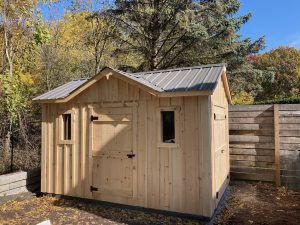 Three gable shed